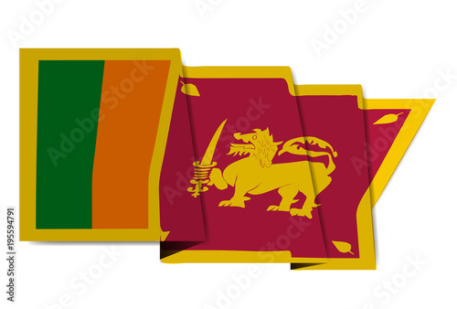 スリランカ 国旗 世界 アイコン Stock Vector Adobe Stock