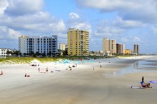Jacksonville Beach, Florida Landscape Background