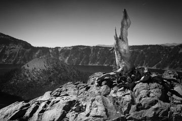 Wall Mural - crater lake