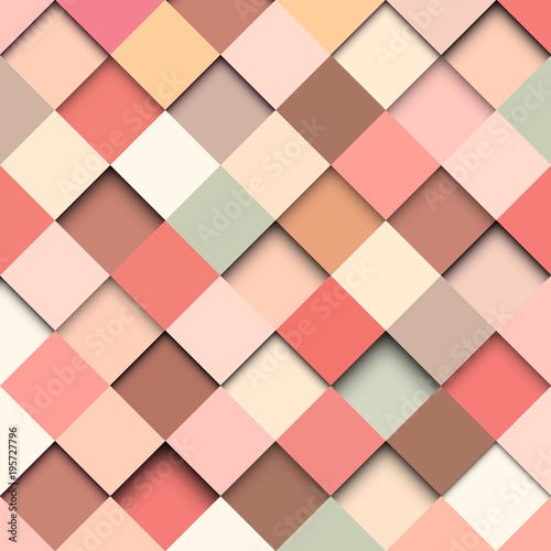 Abstract background square mosaic