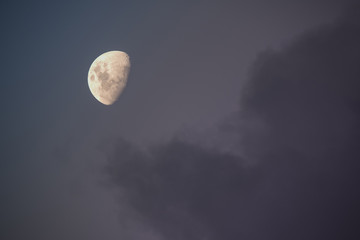 abstract moonrise