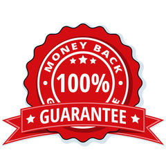 100% Money Back Guarantee illustration