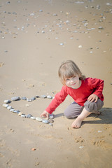 Poster - coeur de pierres