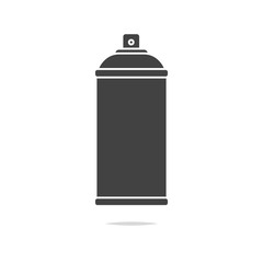 Wall Mural - spray can icon vector isolated