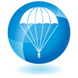 Parachute Paratrooper Button