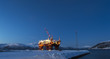 Oil and gas production platform in Norway