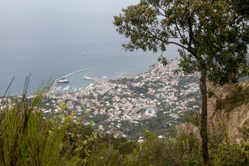 Italy, island of ischia monte epomeo