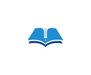 Wall Mural - Book logo