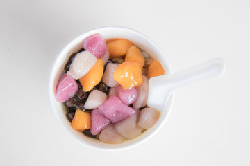 sweet Taiwan dessert mixed topping