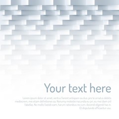 Wall Mural - vector abstract geometric light background. business or tech presentation, app cover template