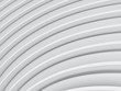 Abstract of white radius pattern,Perspective of future design architecture
