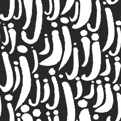 Poster - Vector Pattern with Calligraphy Letters J