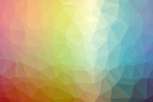 Vector Multicolored Abstract Background Of Effect Geometric Triangles