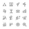 Business work icon set 2, vector eps10
