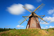 Alte Windmühle in Faddersbøl im Nationalpark Thy, Dänemark.