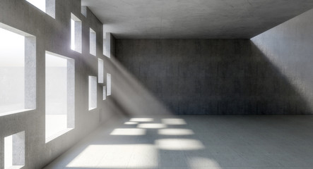 Wall Mural - abstract concrete indoor