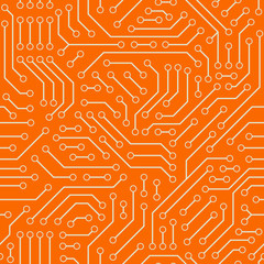 Poster - Computer circuit board.