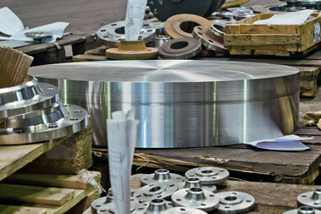 Hardware flanges, pipe flanges, flanges for heat exchangers 