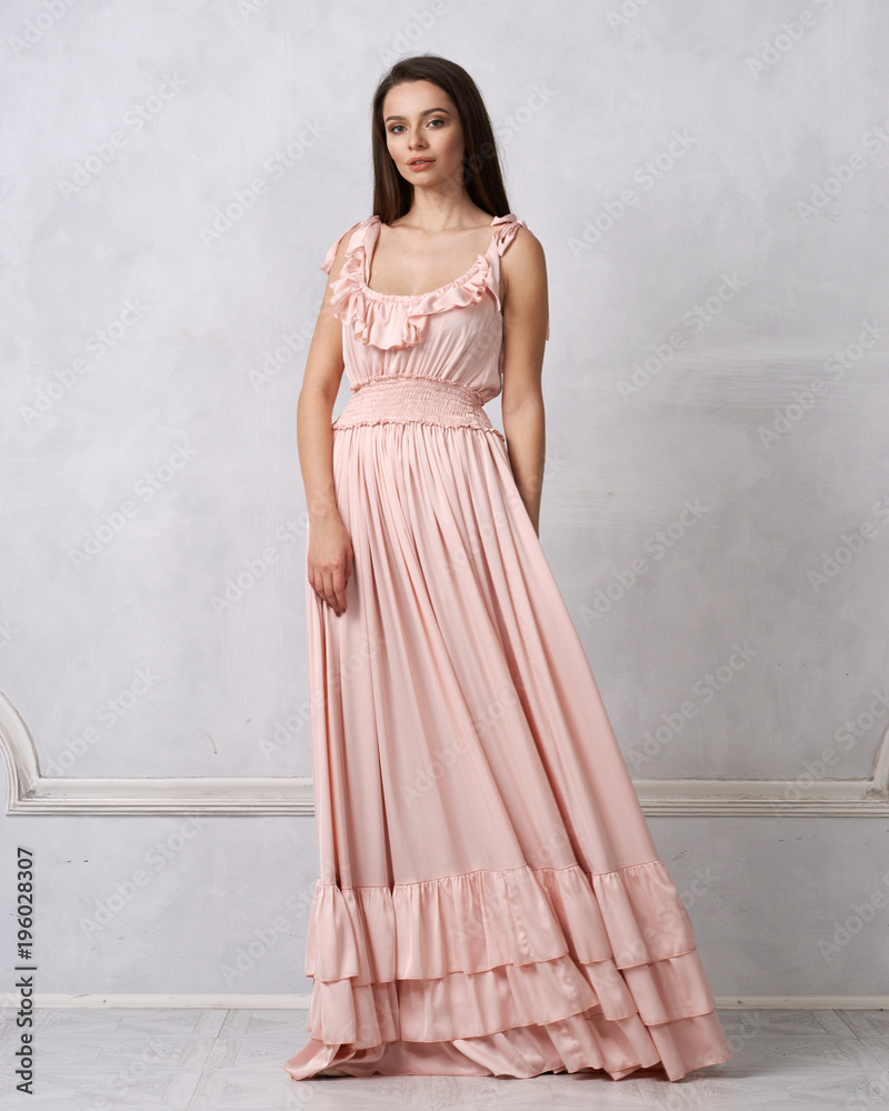 women dressed and nude Portrait of young woman in apron... - Stock Photo [101757466] ribbed knit fabric Full body portrait of gorgeous