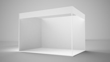 Exhibition Booth 3d Rendering