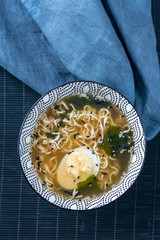 Canvas Print - Bowl of ramen soup