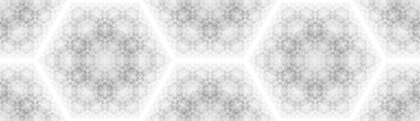 Poster - abstract background with a pattern of hexagons. ordered structure.
