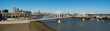 © Christopher Boswell - Panoramic View Portland Bridge Willamette River Mount St Helens