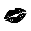 silhouette sexy woman lips style icon