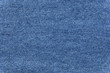Close up blue jean texture background