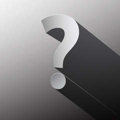 Wall Mural - Question Mark Vector Symbol