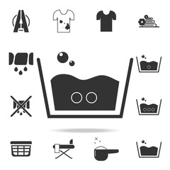 Poster - Soap Wash Sign icon. Detailed set of laundry icons. Premium quality graphic design. One of the collection icons for websites, web design, mobile app