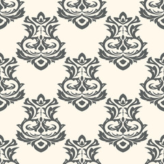 Poster - Seamless wallpapers in the style of Baroque . Modern texture illustration