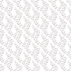 Poster - Floral pattern wallpapers in the style of Baroque . Modern illustration