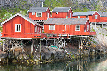 Rorbuer, Å i Lofoten