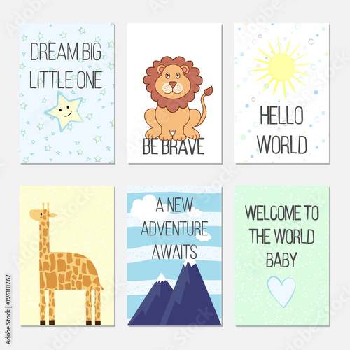 welcome to the world little boy