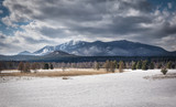 Fototapeta Konie - View of Whiteface Mountain in the Winter