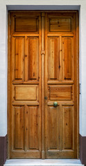 Wall Mural - Old wooden door