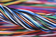© salita2010 - Multicolored electrical computer cable