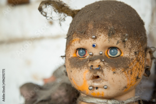 Fotografie, Obraz Muñecas, terror, leyendas, ana, juguetes viejos, Xochimilco, isla de las muñecas