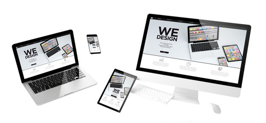 flying devices we design responsive website