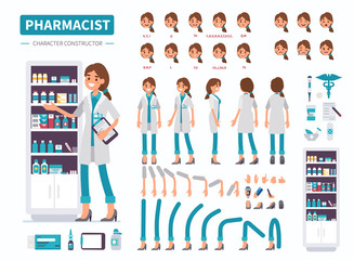 Wall Mural - pharmacist