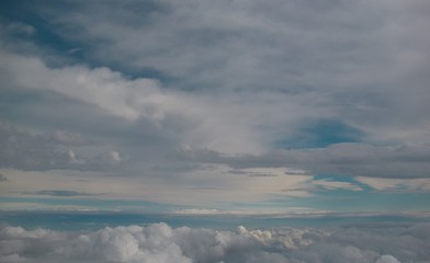 clouds in the sky