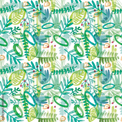 Materiał do szycia Jungle Green - Pattern