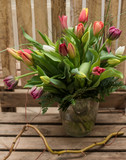 Fototapeta Tulipany - Wedding bouquet