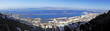 Blick von Gibraltar auf die Bucht von Algeciras