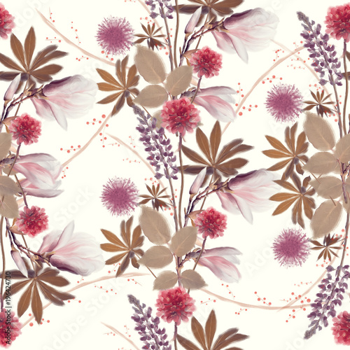 seamless floral pattern