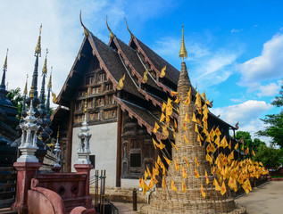 Buddhist temple in Chiang Mai, Thailand