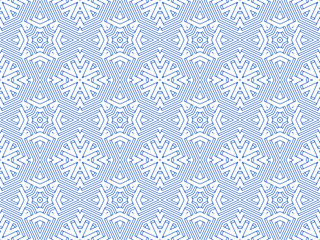 Poster - Seamless Colorful Retro Pattern Background
