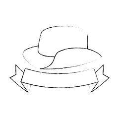 Sticker - cowboy hat isolated icon