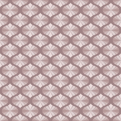 Poster - Floral seamless wallpapers in the style of baroque, illustration